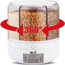 360° Dönebilir 10 Litre Gıda Organizeri