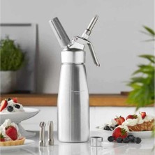 Krem Şanti Dispenseri, Krem Şanti Sifonu, 3 Duylu Köpüklü Krem Şanti Makinesi, 500 ml