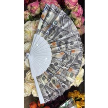 baytoptan Plastik Desenli Yelpaze