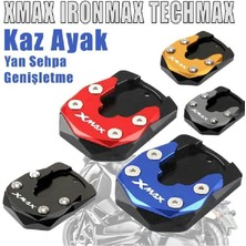 Xmax Ironmax Techmax 250/300 2018-2025 Yan Sehpa Genişletme Kaz Ayak Kırmızı Renk