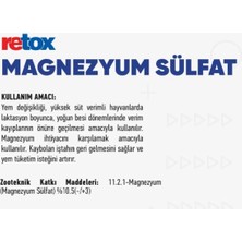 Retox Magnezyum Sülfat 500GR
