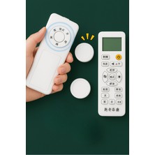 Mıknatıslı Kumanda & Telefon Tutucu | Çok Amaçlı Duvar Askısı - 2'li Set