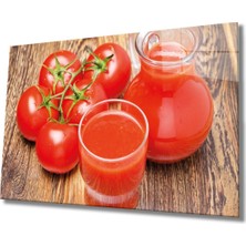 Shopping Haven Meyveler Cam Tablo 4mm Dayanıklı Temperli Cam