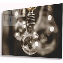 Shopping Haven Ampül Cam Tablo 4mm Dayanıklı Temperli Cam