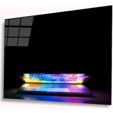 Shopping Haven Laptop Cam Tablo 4mm Dayanıklı Temperli Cam