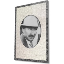 Atatürk Cam Tablo 4 mm Dayanıklı Temperli Cam