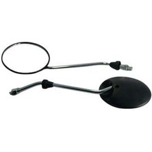 Tvr Ayna Takımı Yuvarlak Siyah 10MM Cg 125