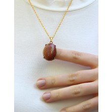 Doğal Taş Yıldız Doğal Taşlı Kadın Antik Kolye EUK36Y