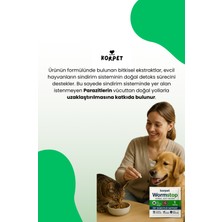 Bitkisel & Lezzetli Kedi ve Köpek Parazit Tableti Herbal Anti-Worm 2 Adet Tablet