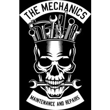 The Mechanics Sticker 10X10 Cmrenkli Sticker