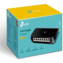 Tp-Lınk TL-SG1008D 8 Port Gıgabıt Plastik Kasa Swıtch