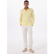 Mr. Mood Standart Bel Normal Paça Standart Beyaz Erkek Pantolon Mr Tom Pants