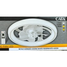 Cata CT-3010 Meltem 70W Ledli Tavan Vantilatörü Kumandalı