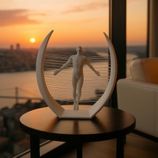 Voltrex Spırıtus Ruhun Özgürlüğü Temalı Modern Heykel Soyut Minimalist Dekoratif Obje