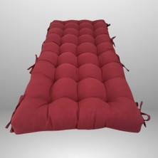 Sallanan Sandalye Minderi 50 x 120  cm  Bordo Renk