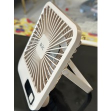 Rose Teknoloji Digital Göstergeli Katlanabilir Taşınabilir 3200rpm 5 Kademeli Masaüstü Soğutucu Fan