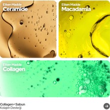 Glisseo Collagen Ceramide Ve Macadamia Katkılı Kolajen Desteği Ve Cilt Bariyer Destekleyici Özel Yüz Bakım Sabunu 100gr