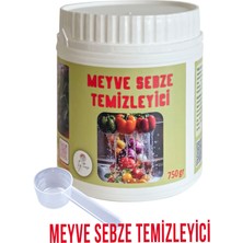 Doğal Meyve Sebze Temizleyici Toz 750 gr