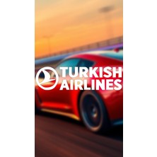 Türkish Airliens Jdm Yazı Araba-Motosiklet Cam Etiket Sticker Beyaz Renk