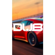 Dup 20X5,5 Jdm Yazı Araba-Motosiklet Cam Etiket Sticker Beyaz Renk