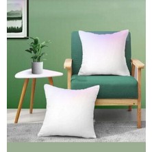2 Adet Premium,Kare Kırlent İç Yastık 1,ci Kalite Elyaf Dolgulu Koltuk Yastığı 40X40 cm