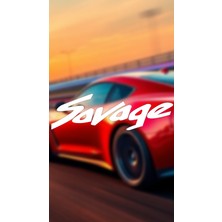 Savage 20X6 Jdm Yazı Araba-Motosiklet Cam Etiket Sticker Beyaz Renk