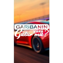 Garibanın Yüzü Gülürmü 20X8,5 Jdm Yazı Araba-Motosiklet Cam Etiket Sticker Beyaz Renk