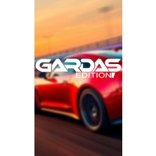 Gardas Edition 20X4,5 Jdm Yazı Araba-Motosiklet Cam Etiket Sticker Beyaz Renk