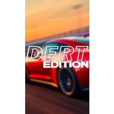 Dert Edition 20X7 Jdm Yazı Araba-Motosiklet Cam Etiket Sticker Beyaz Renk