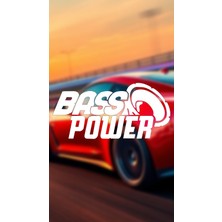 Bass Power 21X10 Jdm Yazı Araba-Motosiklet Cam Etiket Sticker Beyaz Renk