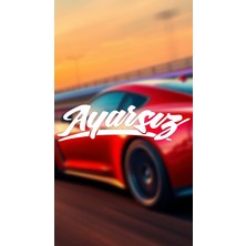 Ayarsız 20X5,5 Jdm Yazı Araba-Motosiklet Cam Etiket Sticker Beyaz Renk