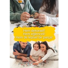 Kişiye Özel Resimli Kalp Yapboz - 80 Parça