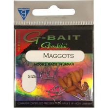 Gamakatsu  G-Bait Maggots No:10 Nikel Olta Iğnesi 10ADET