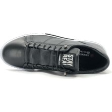  Hammerjack 102 20250-M Basel M Erkek Casual Ayakkabı Siyah-Beyaz