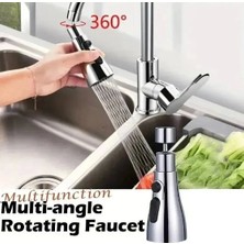Metalik Musluk Başlığı 3 Fonksiyon