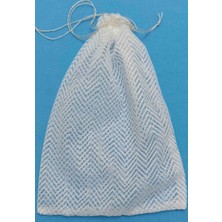 Fnt Desenli Tül Kese 19*28  cm  Ebatında 12 Adettir Hediyelik Bohçalık Çeyizlik