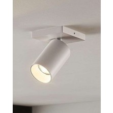 Mtlights  Modern Spor Kare LED Spot Beyaz   Ampulü Günışığı Ampullü Koridor Mutfak Banyo Salon