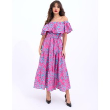 Gökyüzü Moda 6473 Elbise-Livorno