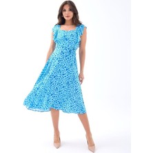 Gökyüzü Moda 5370 Elbise-Portland