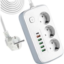 Power Socket Uzatma Kablosu, Grup Priz Uzatma Kablosu, Akım Korumalı Uzatma Kablosu