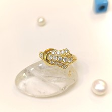 Taşlı Yüzük 14 Ayar Altın Hd Videolu