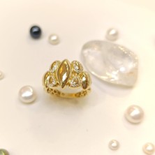 Taşlı Yüzük 14 Ayar Altın Hd Videolu