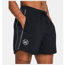 Erkek Logolu Günlük Kullanım Terletmez Kumaş Siyah Şort 1383235-001