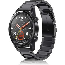 Novatis Huawei Watch 3 Gt Gt2 GT2E Gt3 Gt4 Gt 5 Pro Se Elite 46MM Uyumlu 22MM Metal Paslanmaz Çelik Kordon