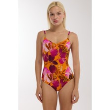 Ayyıldız 4300 Pembe Turuncu Toparlayıcı Mayo