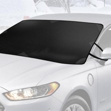 Büro Ev Ofis Arabası Için 150X90CM Araç Dışı Suv Araçlar Ön Cam Oto Kar Buz Güneş Brandası