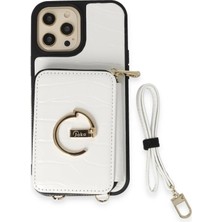 Joko Iphone 12 Pro Kılıf Ermes Kapak - Beyaz Ferrg