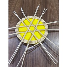 Mady Aksesuar Rattan Örme Kalıbı, Şablon, Pattern, Template Model No -2-