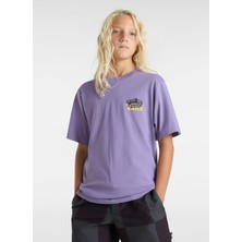 Vans Baskılı Mor Erkek Çocuk T-Shirt VN000MKU6PH1-OLD Skool Ss