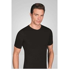 Erkek Likralı Süprem Kısa Kol Bisiklet Yaka BERRAK-1024